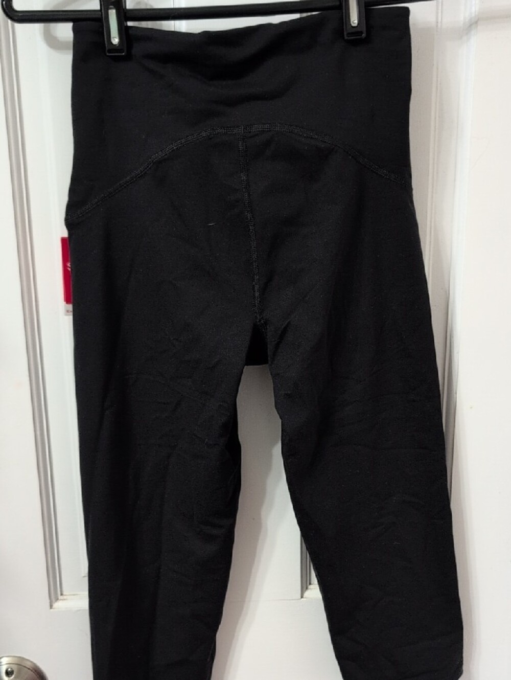 SPANX BNWT Black Capri High-Waist Leggings - Picture 4 of 4
